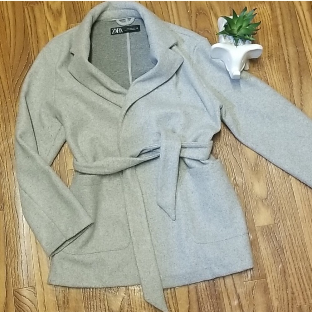 Zara Belted Lightweight Jacket